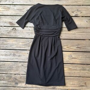 Trashy Diva Black Sleeved Dress with Open Back
